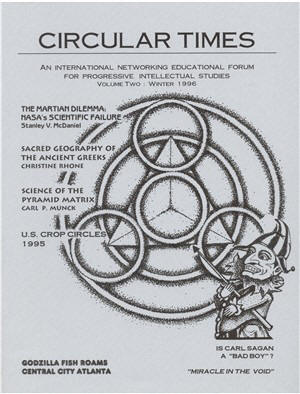 Colette Dowell Circular Times Carl Sagan Puppet Hoax crop circles 