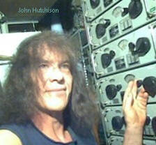 Image of John Hutchison and his electric levitation devices